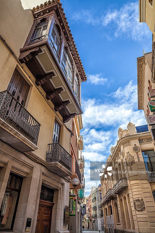 菲格拉斯佩拉拉达街图片素材