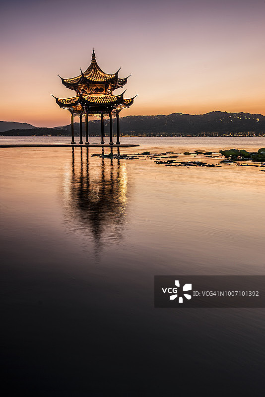 杭州集贤亭图片素材