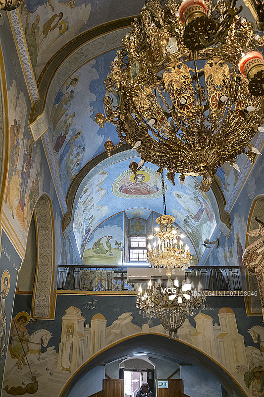 以色列拿撒勒圣加百利教堂图片素材