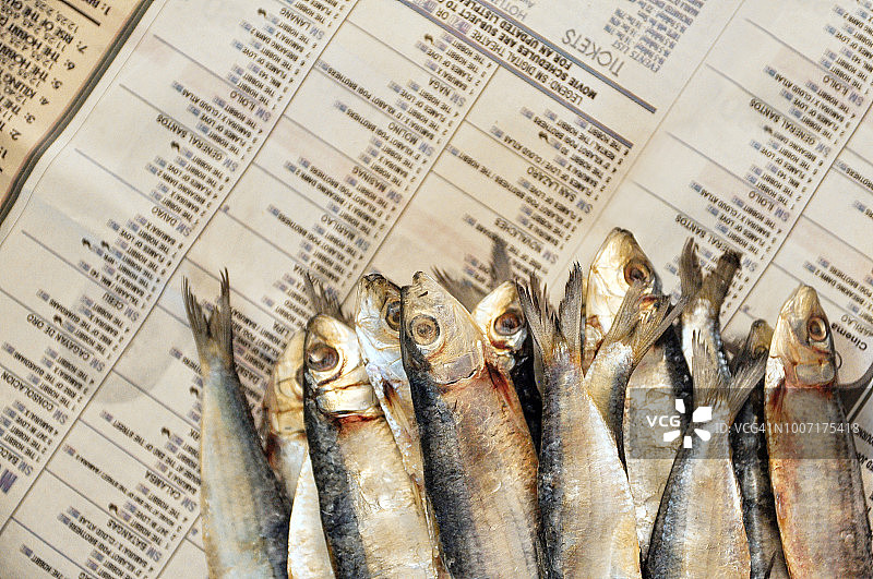 烟熏鱼图片素材