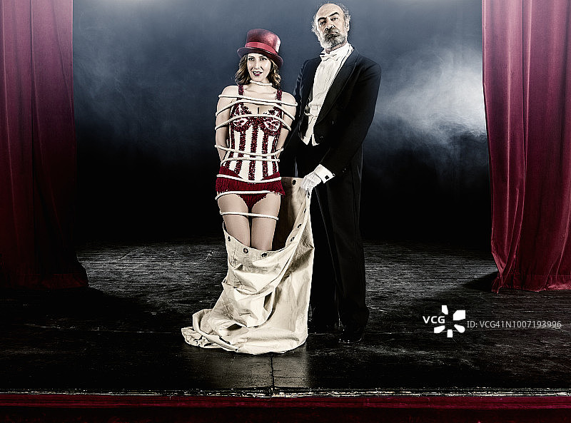 魔术师消失的戏法图片素材