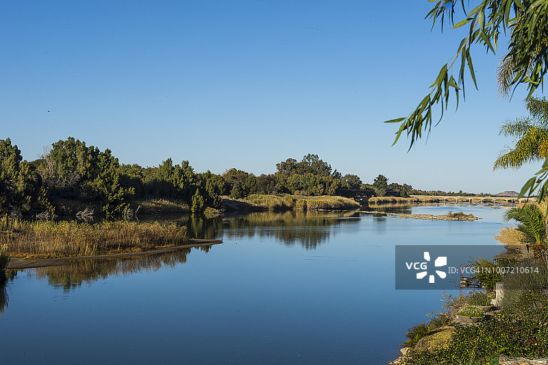 南非橙河风光图片素材