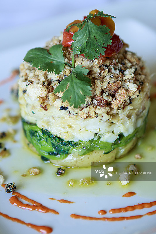 葡萄牙鳕鱼菜肴，现代风格，葡萄牙，欧洲图片素材