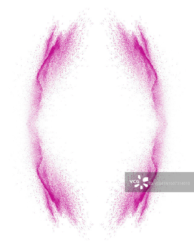 粉色烟雾爆炸抽象形态、图形和纹理图片素材