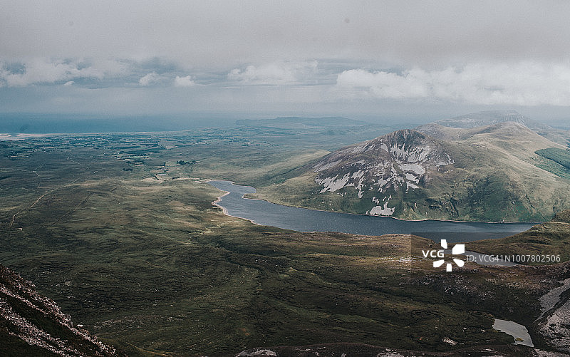 爱尔兰多尼戈尔郡埃里加尔山风光图片素材