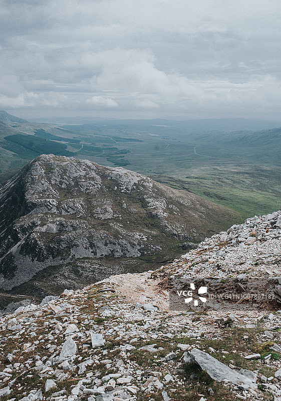 爱尔兰多尼戈尔郡埃里加尔山风光图片素材