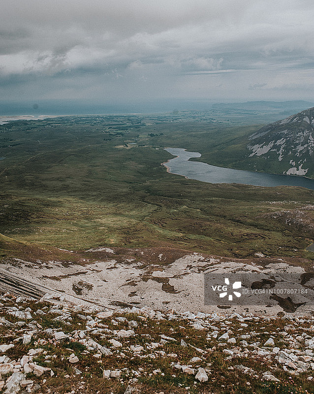 爱尔兰多尼戈尔郡埃里加尔山风光图片素材