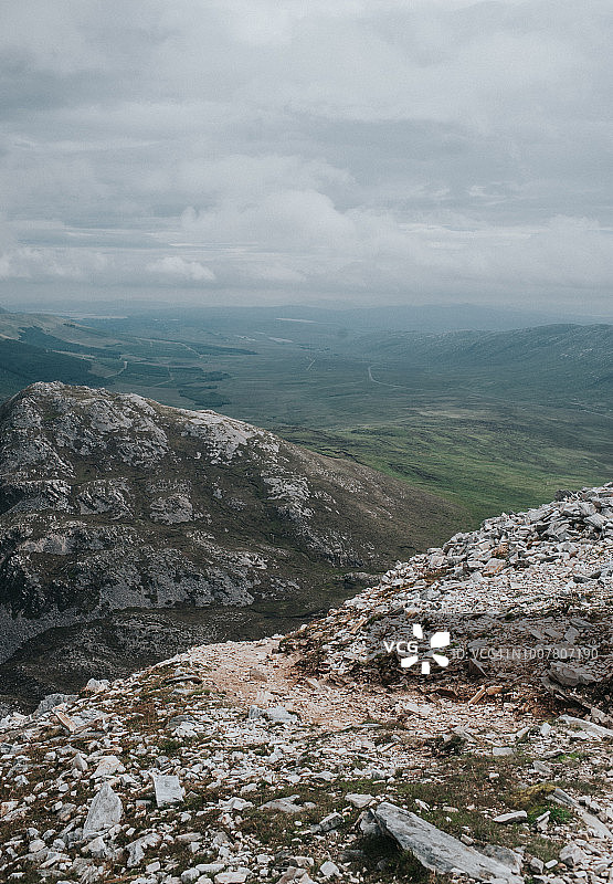 爱尔兰多尼戈尔郡埃里加尔山风光图片素材