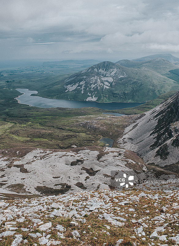 爱尔兰多尼戈尔郡埃里加尔山风光图片素材