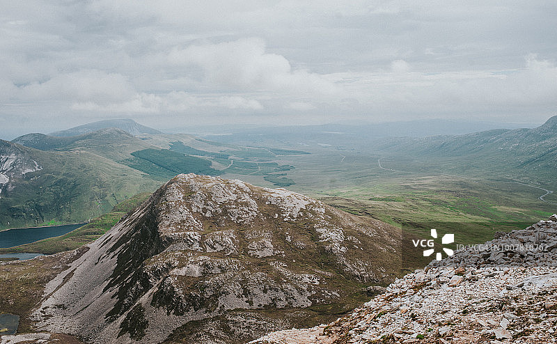 爱尔兰多尼戈尔郡埃里加尔山风光图片素材