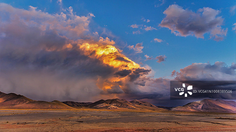 阿根廷的安第斯山脉图片素材