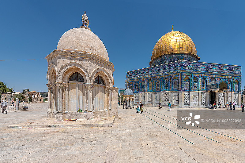 耶路撒冷圆顶清真寺图片素材