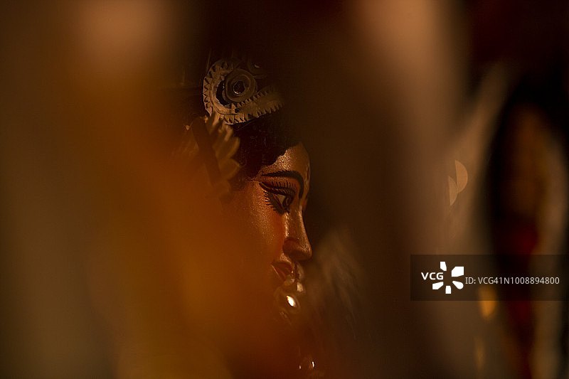 孟加拉节日杜尔迦节图片素材