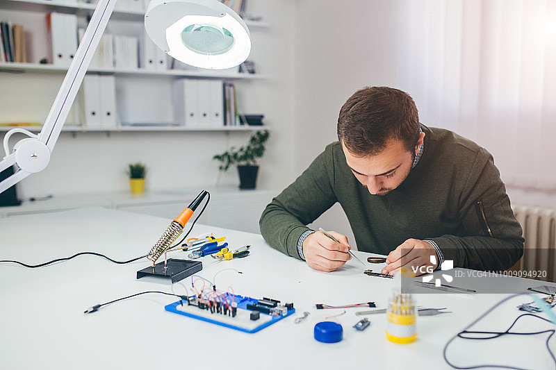 工作中工程师图片素材