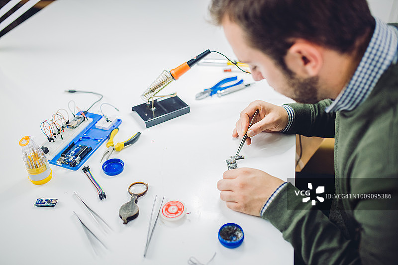 工作中工程师图片素材