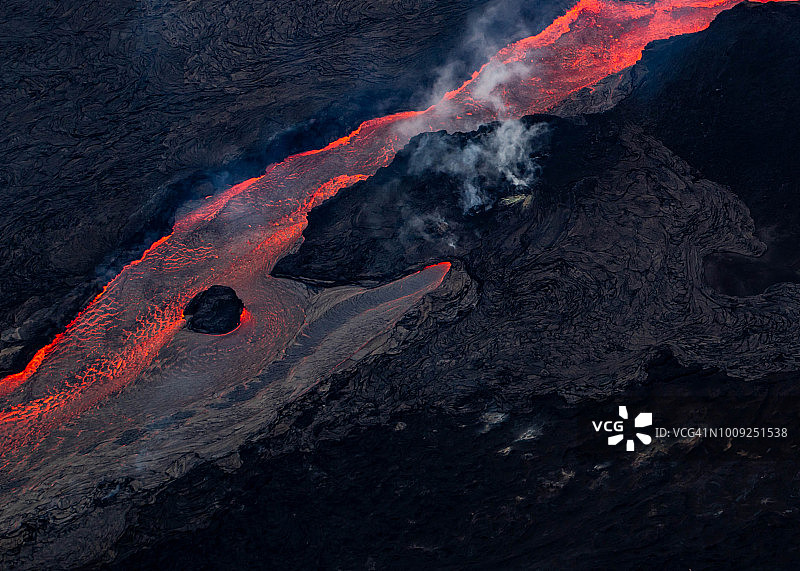 熔岩之河图片素材