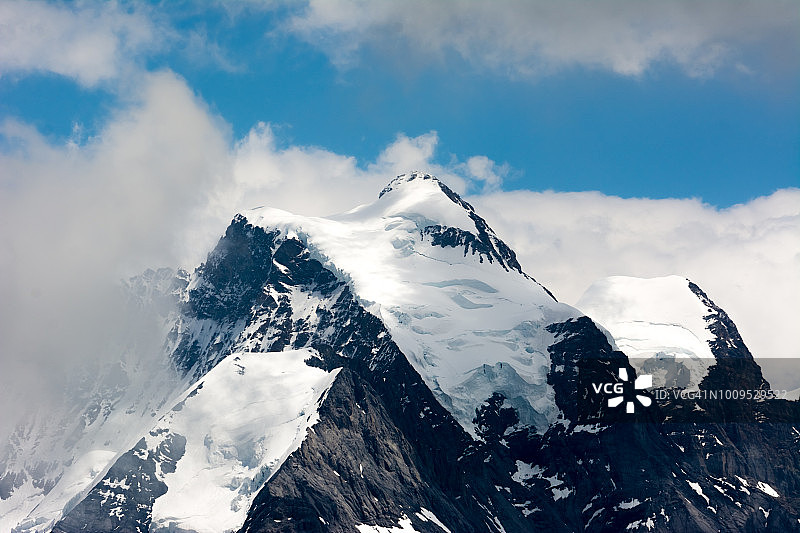 少女峰山脉图片素材