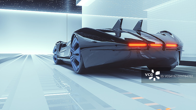 通用未来概念跑车图片素材