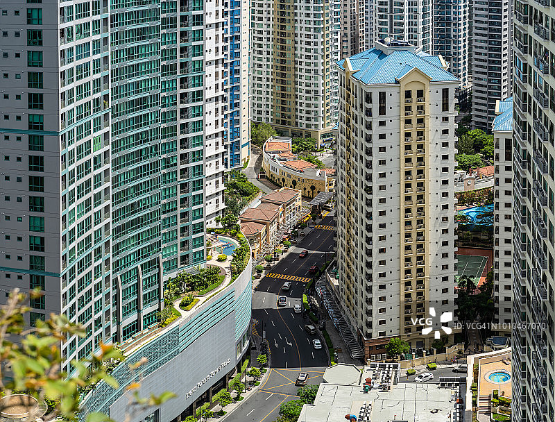 阳光明媚的博尼法西奥环球城市景观图片素材