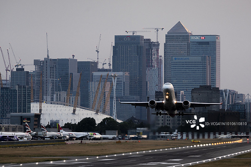 伦敦城市机场图片素材