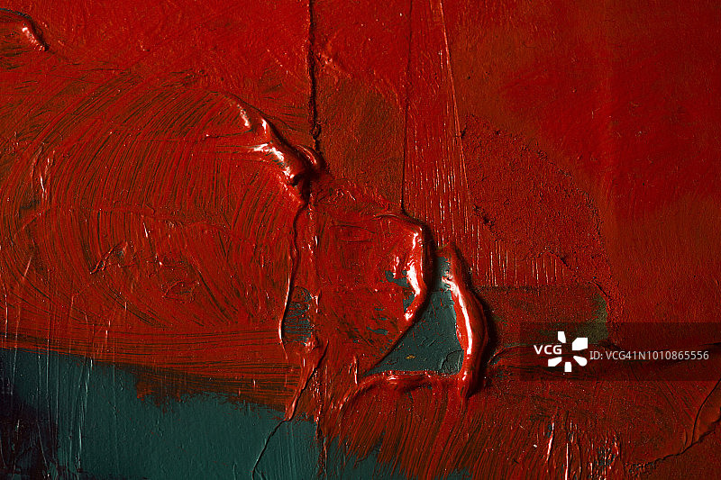 画布上多色抽象油画背景图片素材