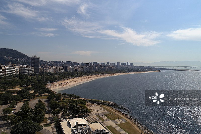 弗拉门戈公园无人机景观图片素材