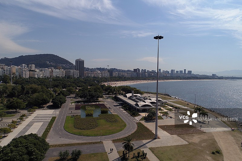 弗拉门戈公园无人机景观图片素材