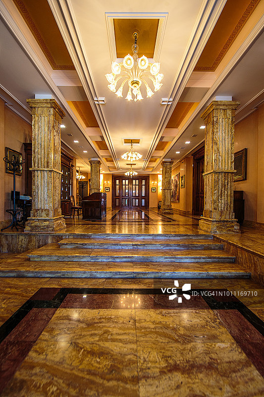 豪华大堂入口图片素材