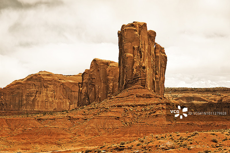 纪念碑谷大象比尤特图片素材