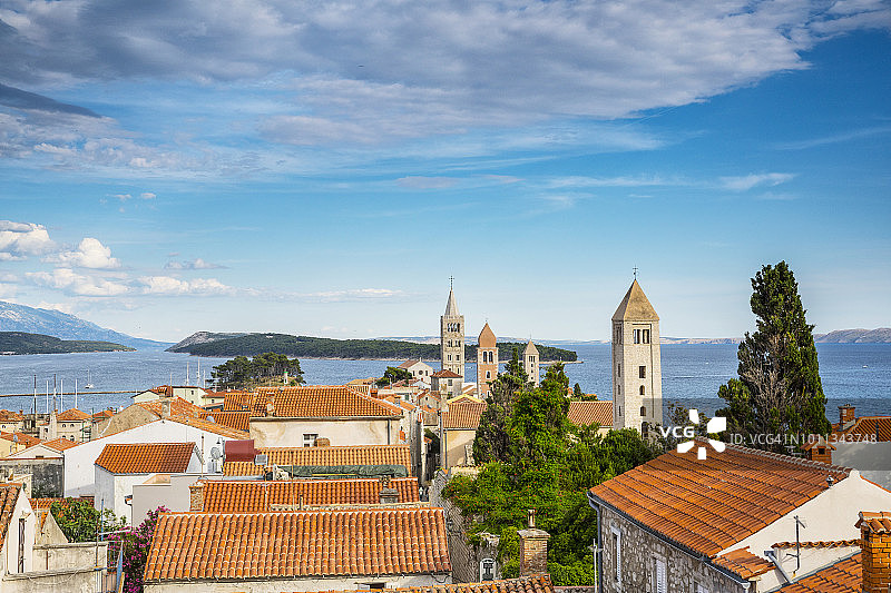 拉布老城图片素材