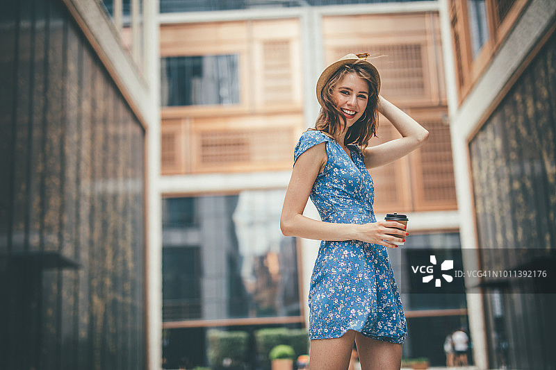 可爱的女人图片素材