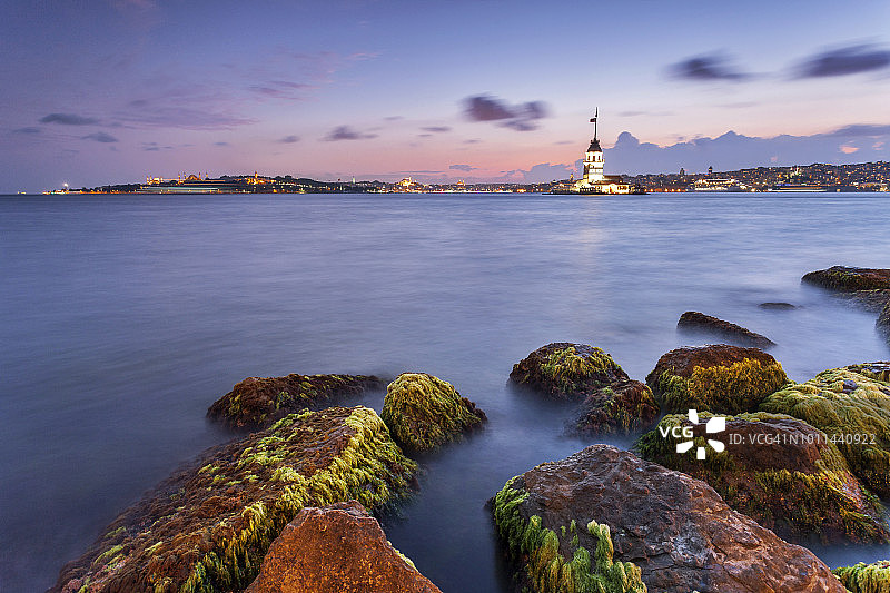 欧洲土耳其伊斯坦布尔埃米诺努少女塔图片素材