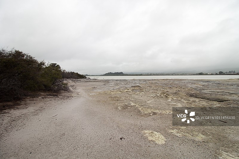 罗托鲁瓦湖图片素材