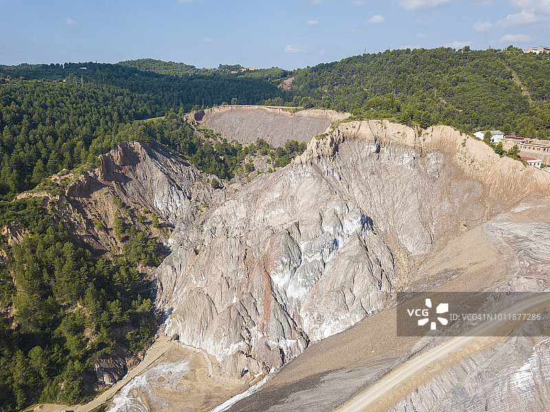 卡尔多纳盐山图片素材