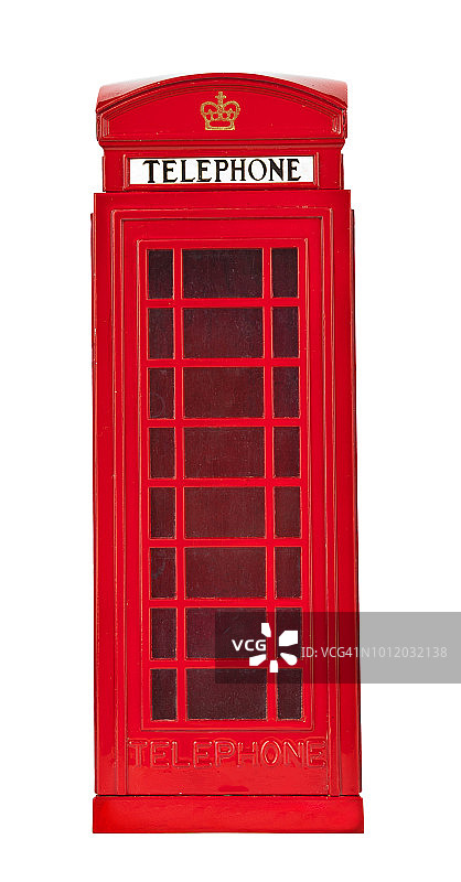 老式英伦风电话亭图片素材