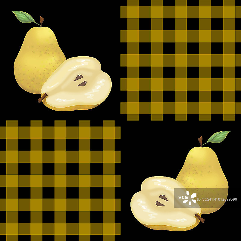 巴特梨插画图案图片素材