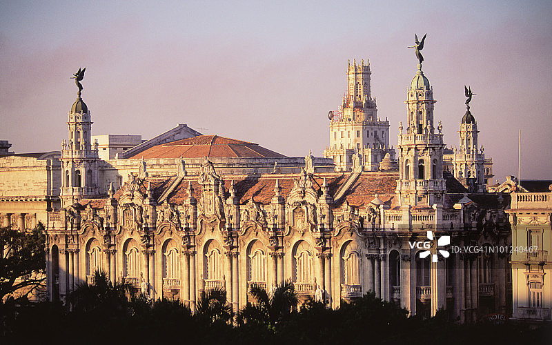 古巴哈瓦那大剧院图片素材