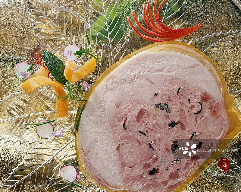 鲑鱼冻图片素材