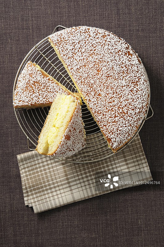 法式奶油馅饼（法国）图片素材