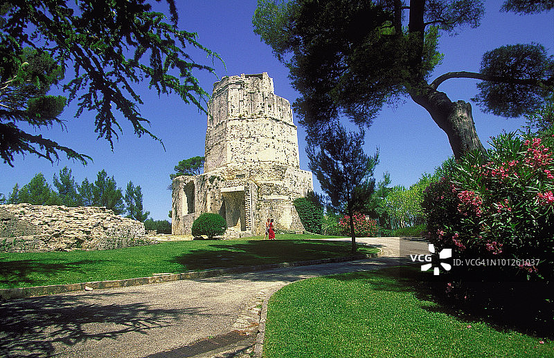 法国尼姆的马涅塔图片素材