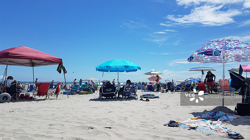 日光浴图片素材