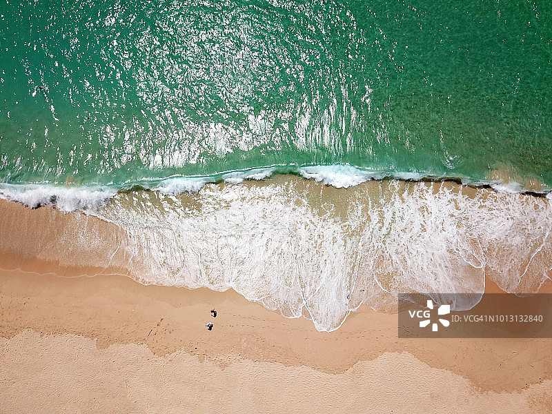 泰国普吉岛海滩日间鸟瞰图图片素材