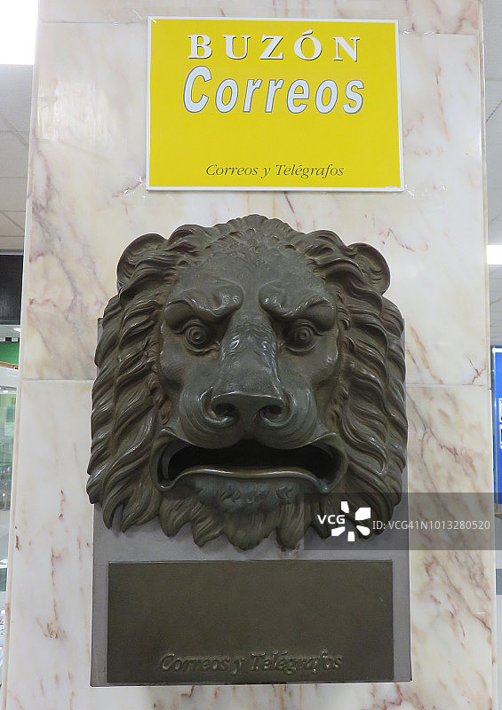 邮局51001邮政存款（西班牙休达）图片素材
