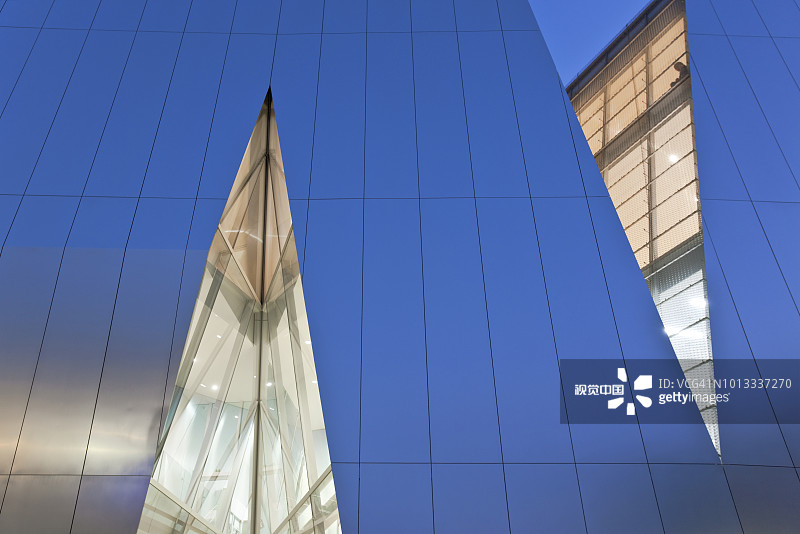 日本东京下町隅田区的老城区现代北斋博物馆图片素材