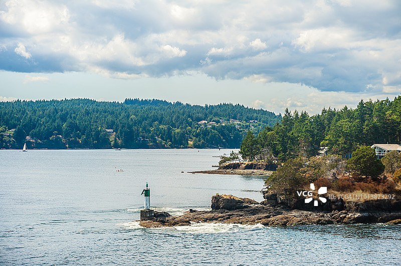 梅恩岛的房屋图片素材