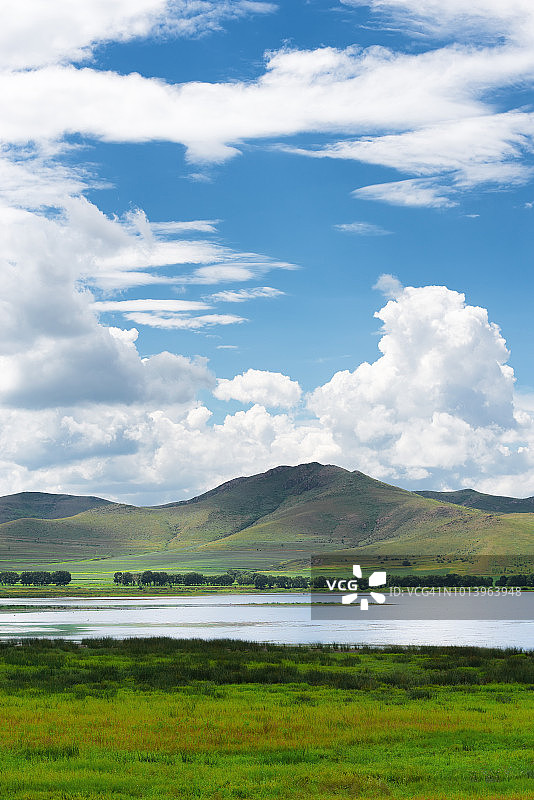 大沼泽地自然风光图片素材