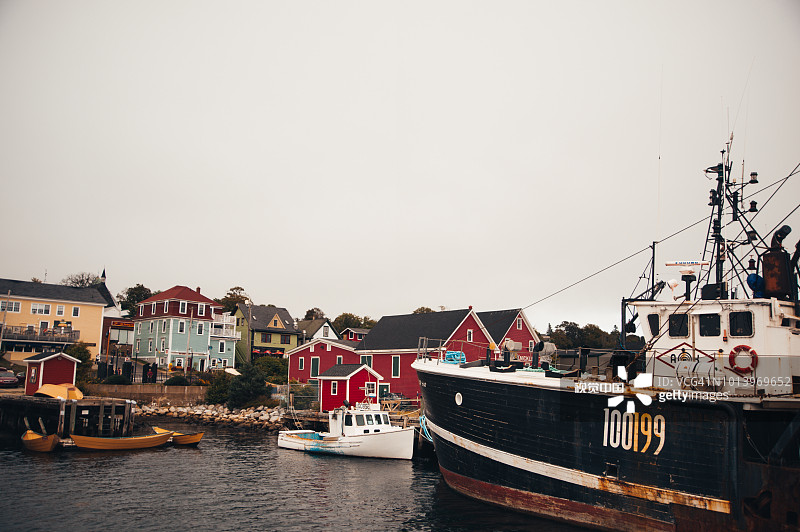 卢嫩堡港图片素材