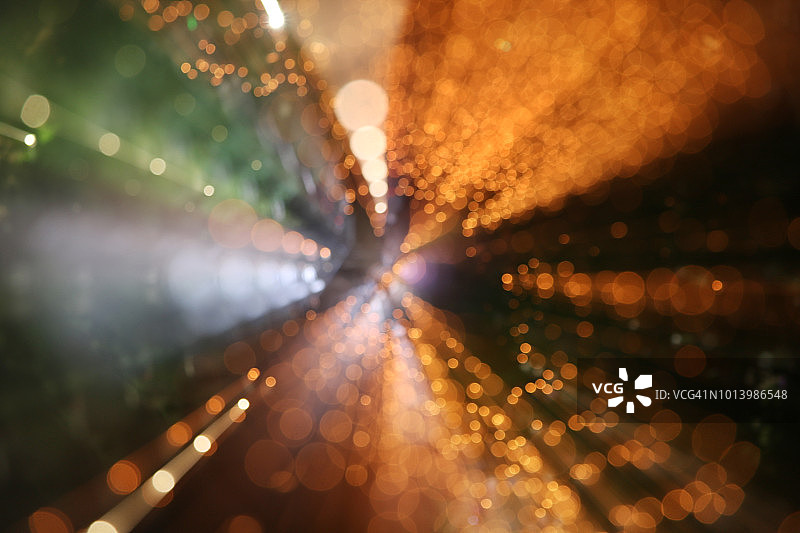 星空投影：金色梦境图片素材