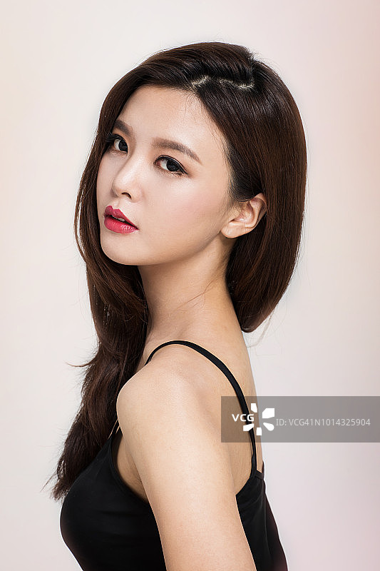 女性美容特写图片素材