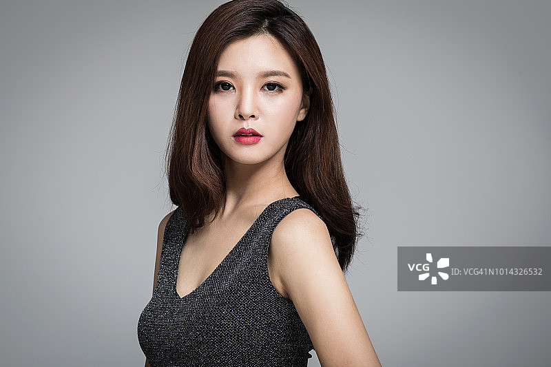 女性美容特写图片素材